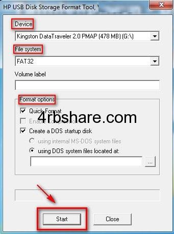 USB Disk Storage Format Tool